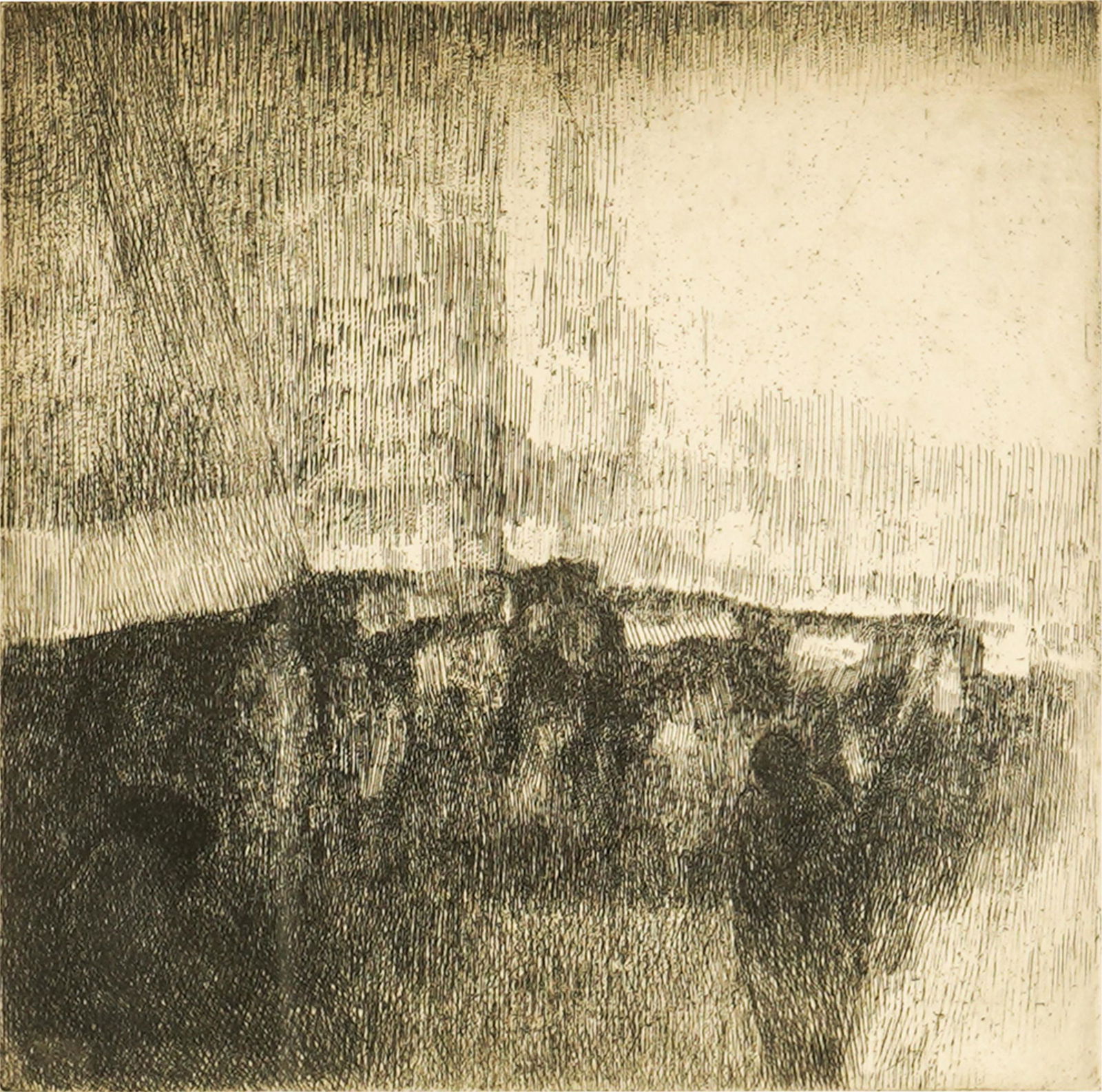 HAROLD ALTMAN (1924 - 2003): WAITING (1 of 9)