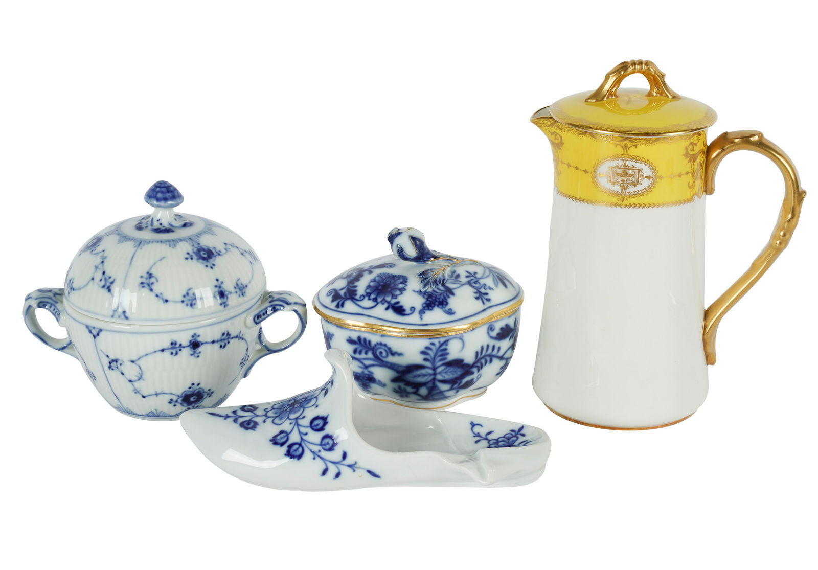 GROUP OF CONTINENTAL & ENGLISH PORCELAIN (1 of 13)