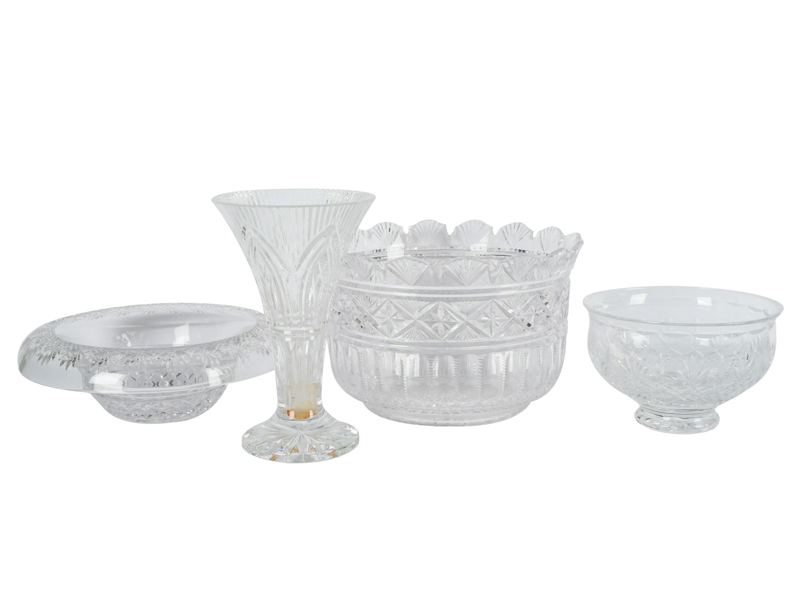 FOUR PIECES OF WATERFORD CRYSTAL (1 of 13)