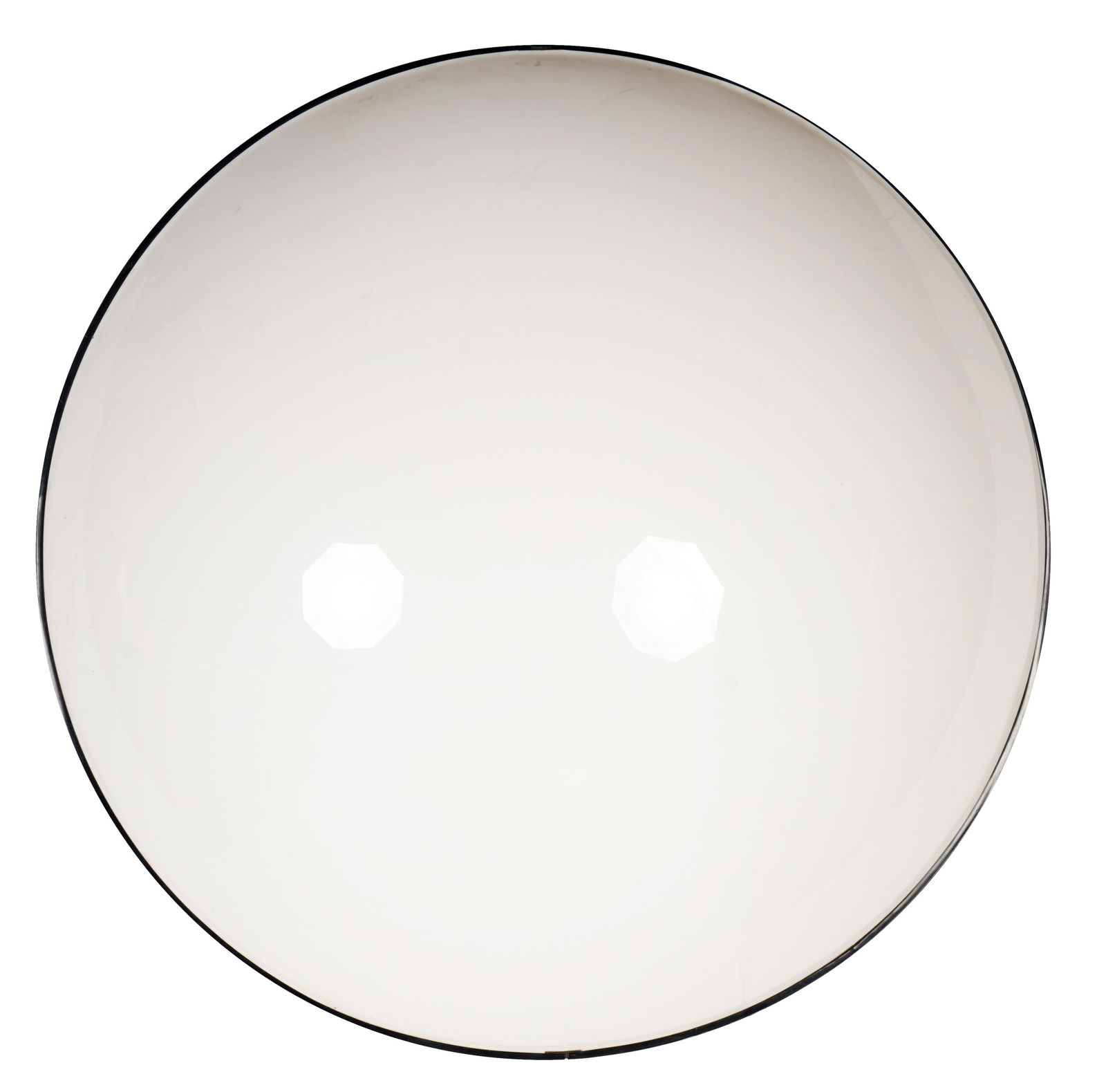 LARGE MID-CENTURY MODERN-STYLE  DOMED LIGHT FIXTURE (1 of 8)