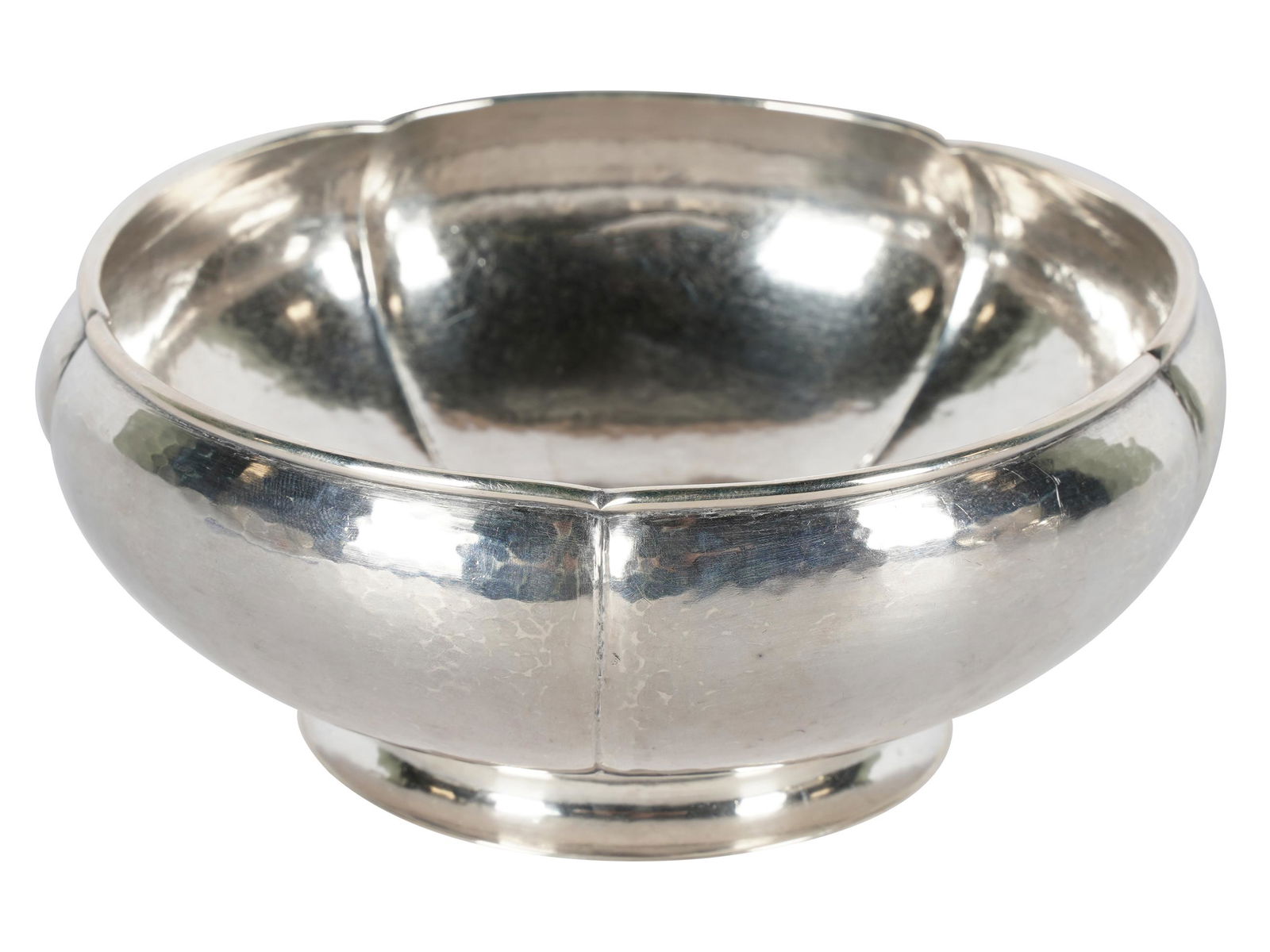 KALO SHOP HAMMERED STERLING BOWL (1 of 5)
