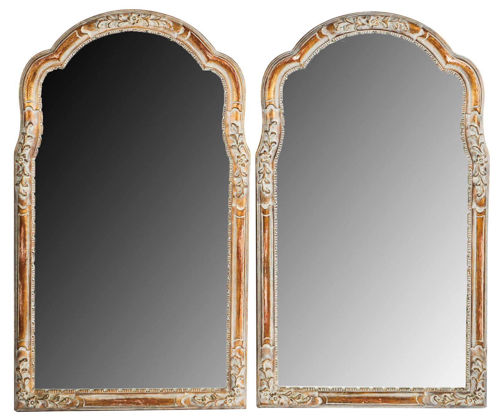 PAIR OF GILTWOOD WALL MIRRORS (1 of 13)
