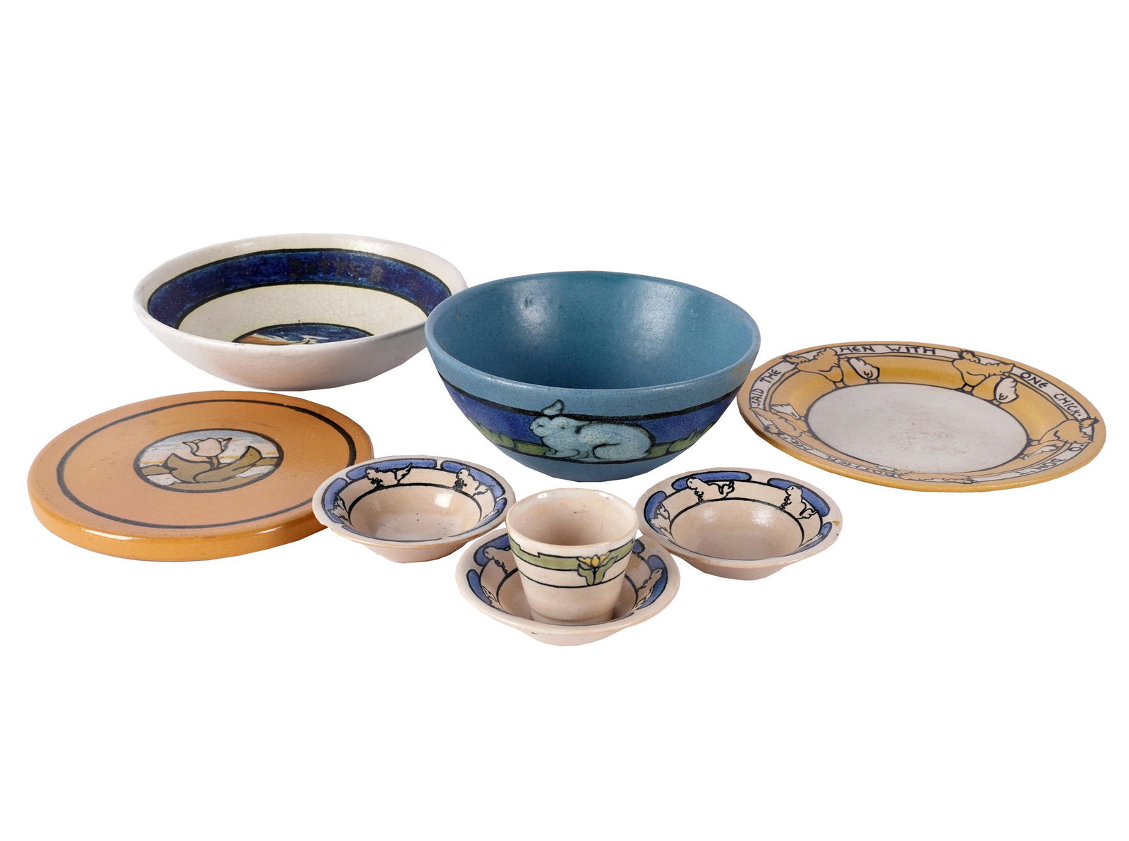 GROUP OF SATURDAY EVENING GIRLS  / REVERE POTTERY (1 of 12)