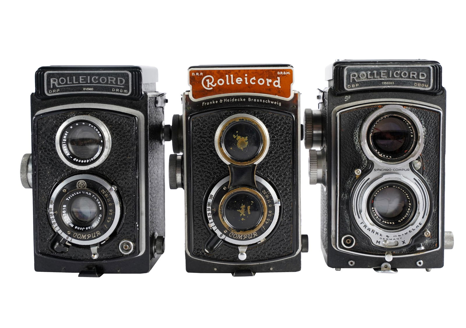 3 ROLLEICORD MEDIUM FORMAT CAMERAS (1 of 8)