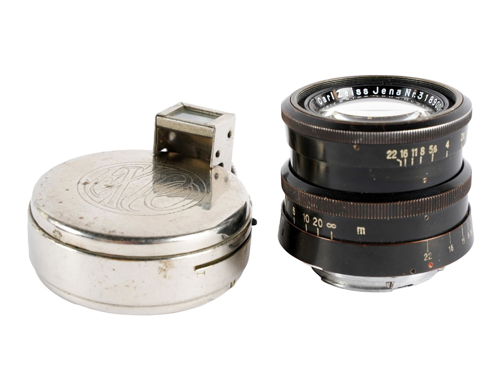 EXPO CAMERA WATCH AND BIOTAR 58MM F/2 LENS (1 of 8)