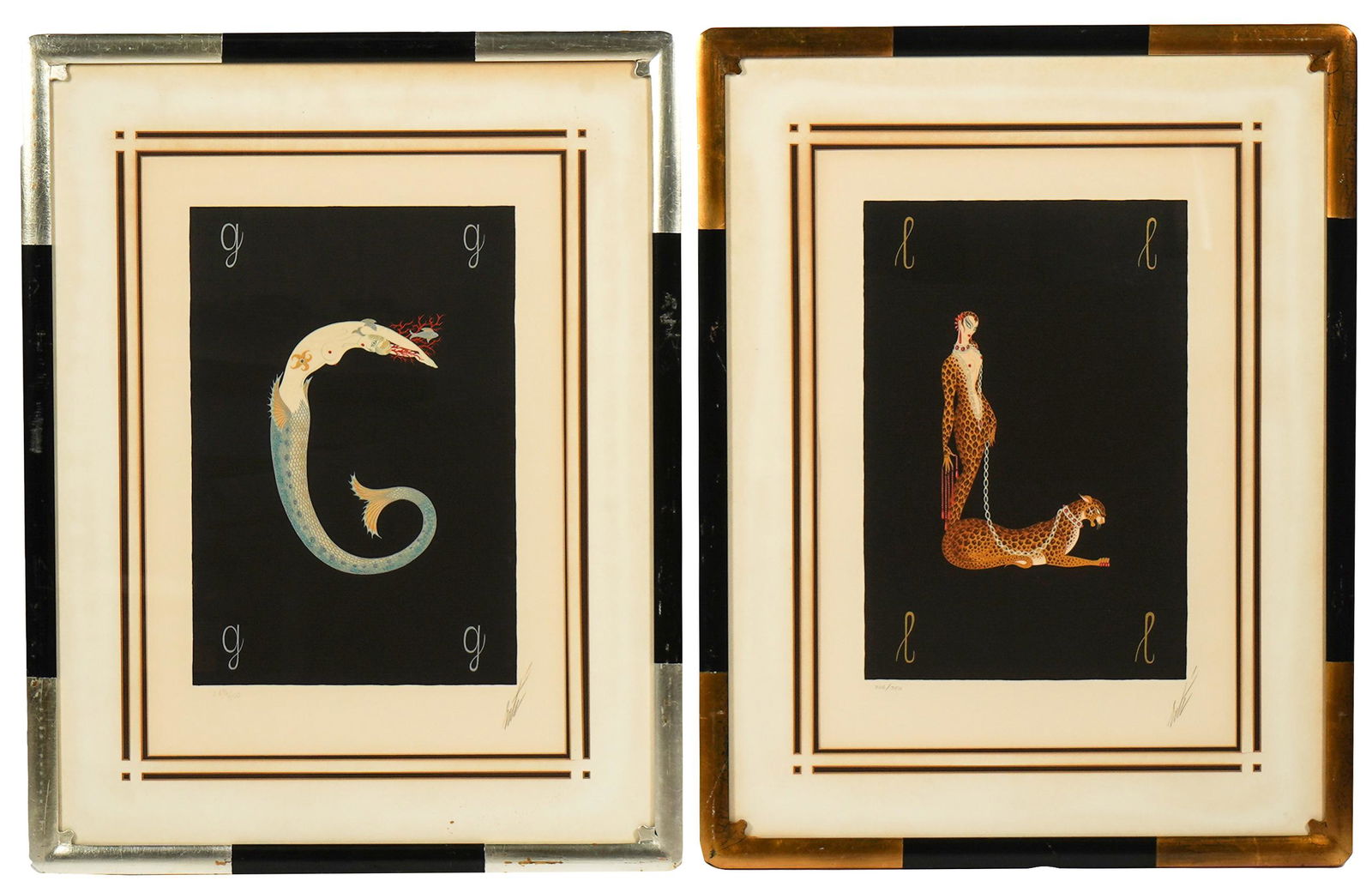 ROMAIN (ERTE) DE TIRTOFF (1892 - 1990):  TWO WORKS (1 of 13)