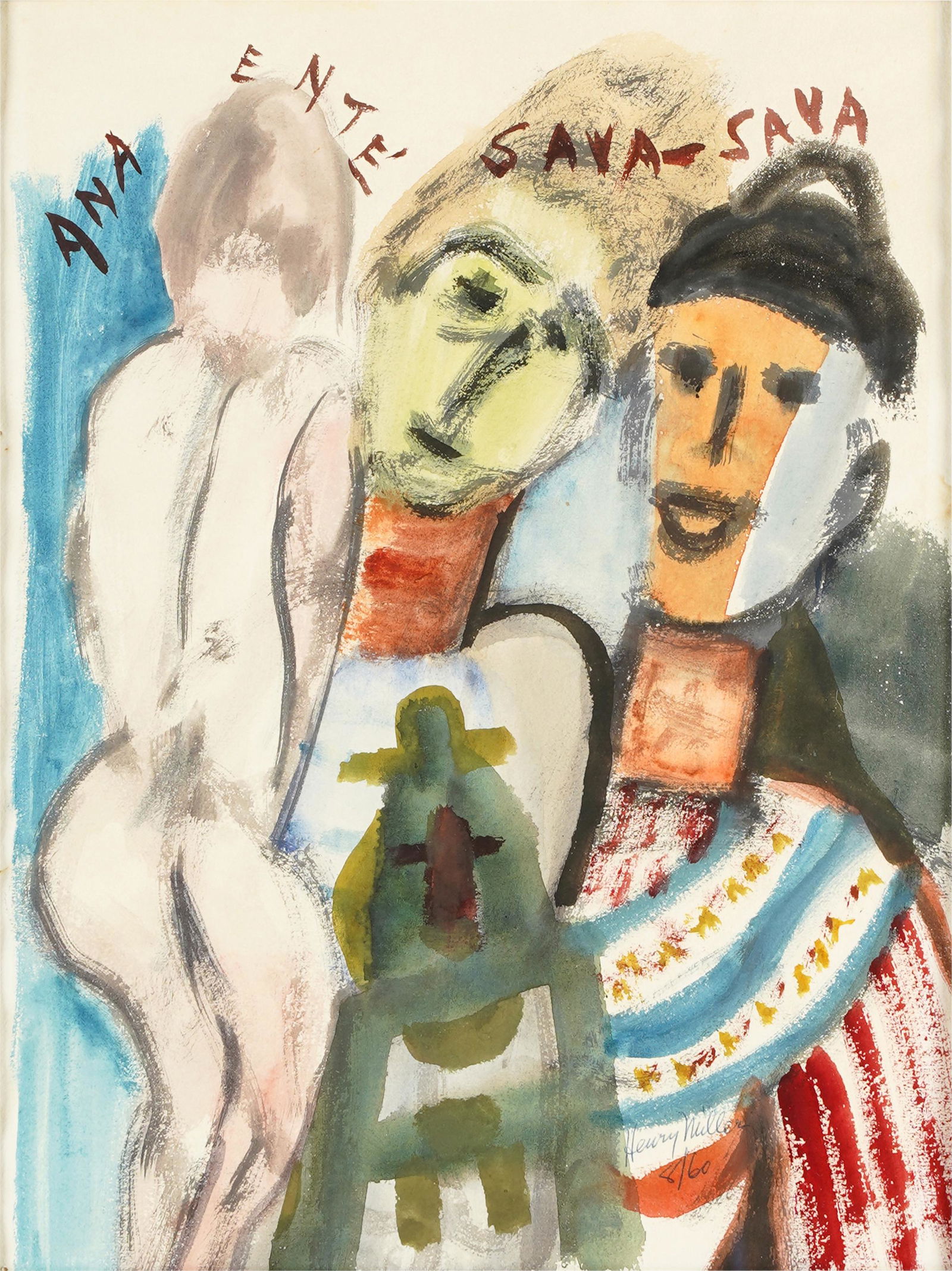 HENRY VALENTINE MILLER (1891 - 1980): ANA ENTE SAVA-SAVA (1 of 9)
