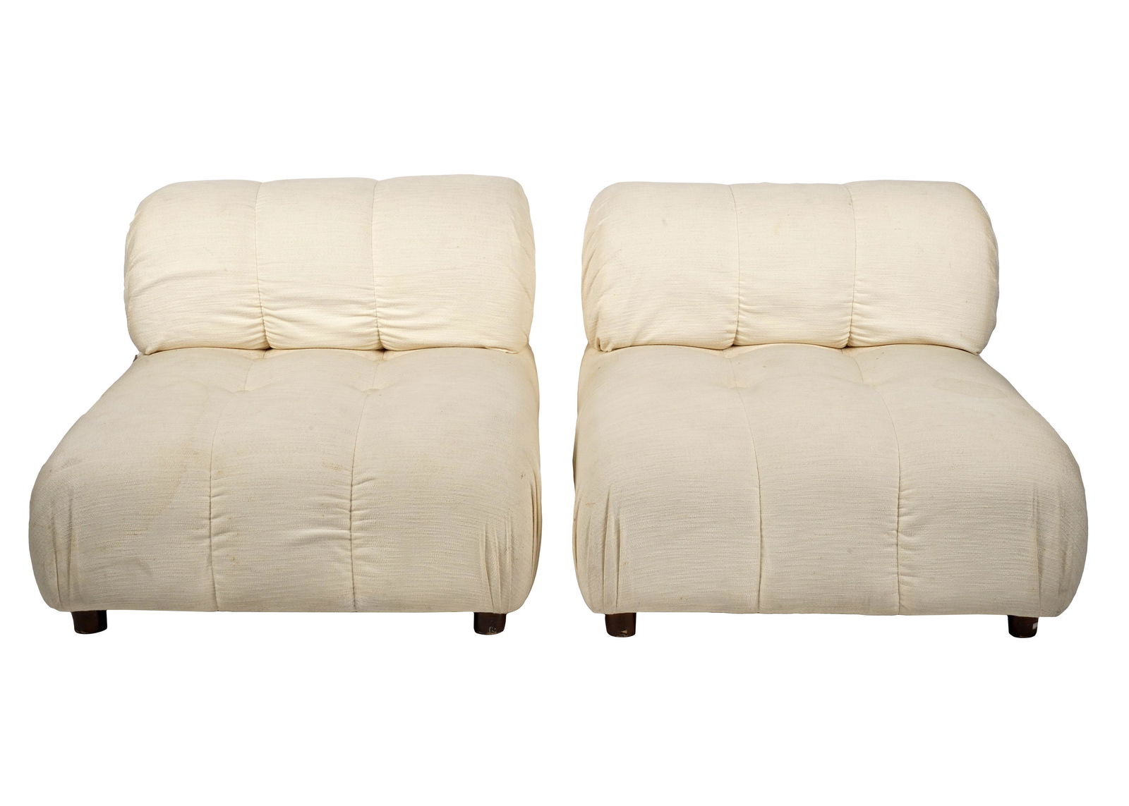 TWO MODERN UPHOLSTERED CHAIRS (1 of 10)