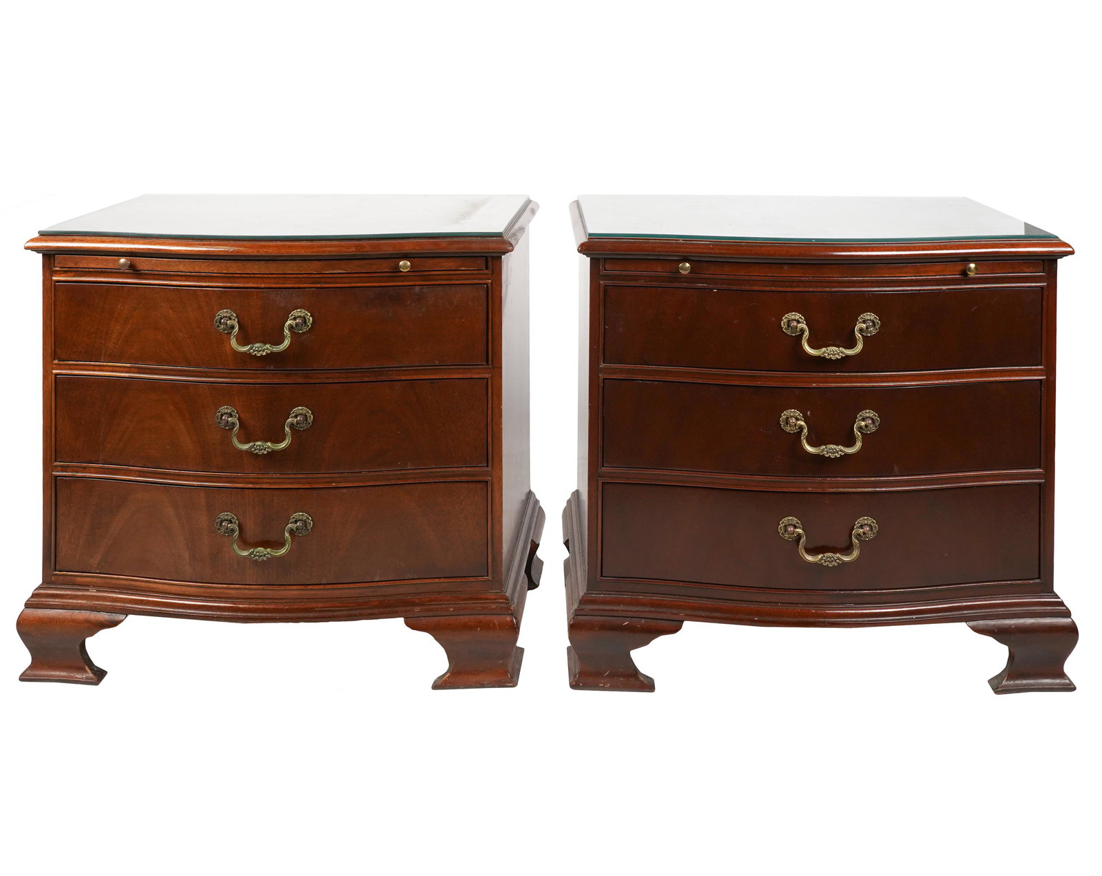 PAIR OF BAKER FURNITURE NIGHTSTANDS (1 of 9)