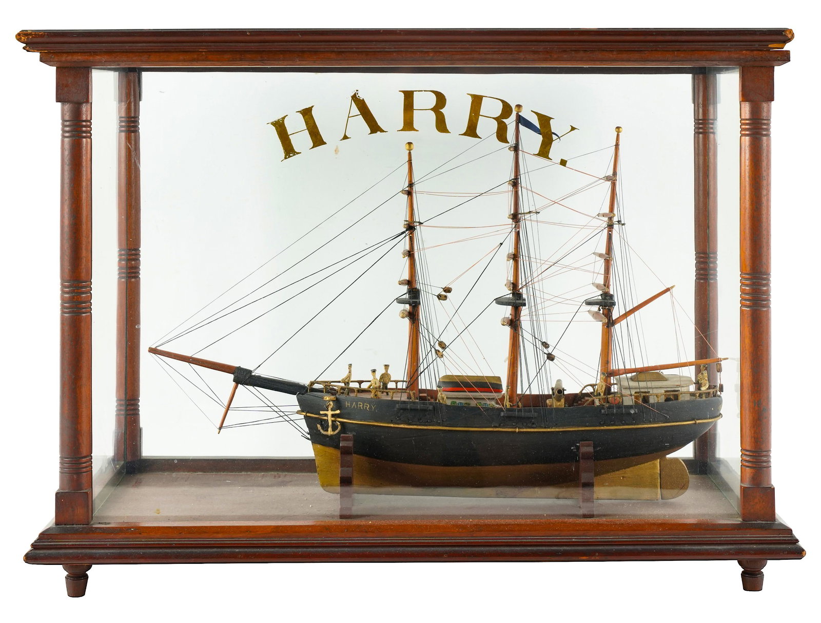BRITISH SHIP MODEL "HARRY" (1 of 12)