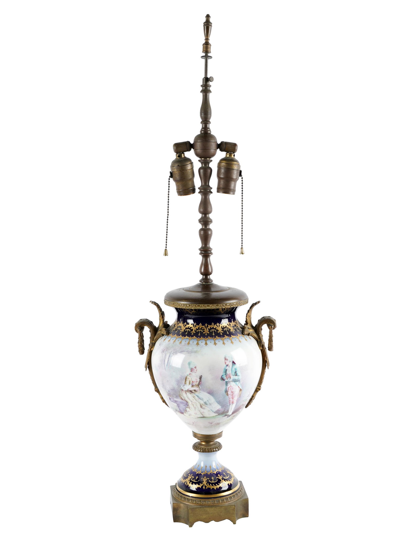 SEVRES-STYLE PORCELAIN VASE (1 of 9)