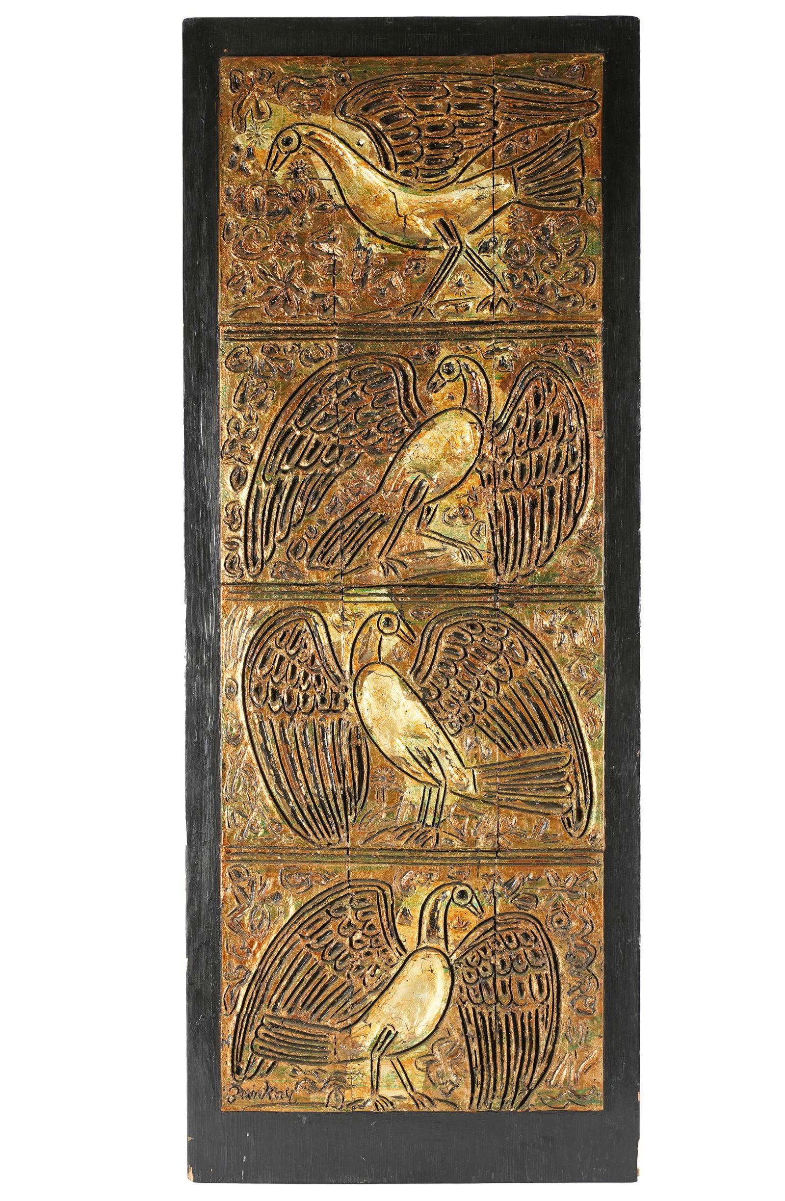 CALIFORNIA MODERN CERAMIC WALL PLAQUE (1 of 7)