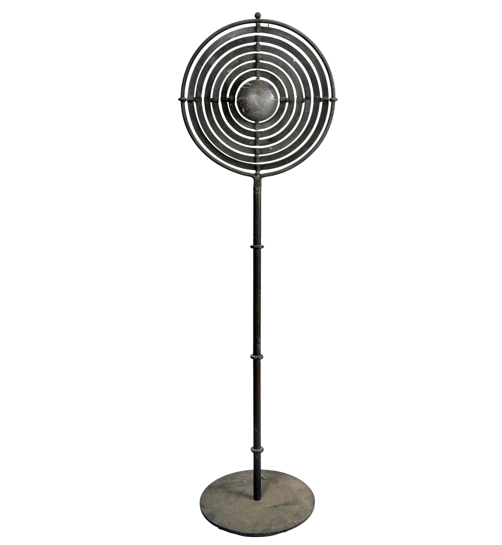 WROUGHT IRON ARMILLARY FLOOR STAND (1 of 8)