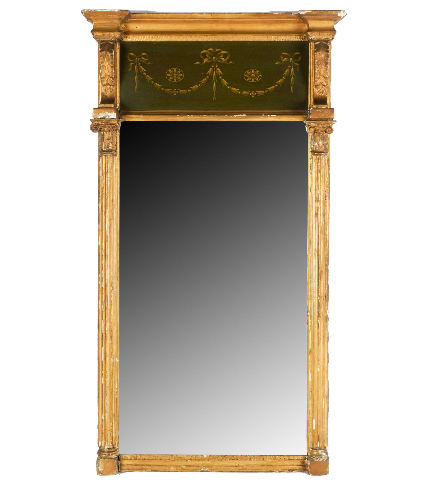 NEOCLASSICAL-STYLE GILTWOOD PIER MIRROR (1 of 7)