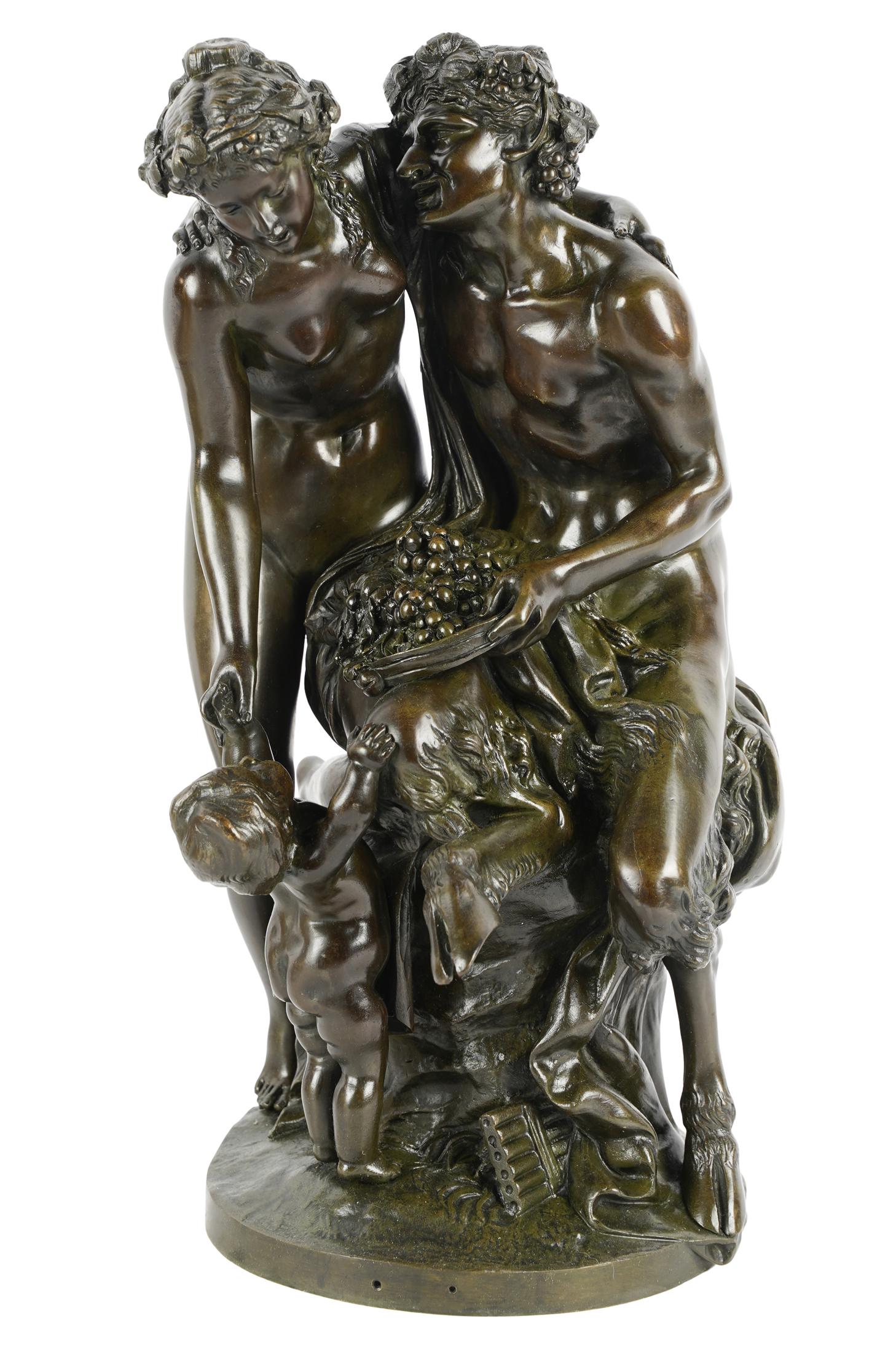 AFTER CLODION: ALLEGORICAL FIGURAL GROUP (1 of 10)