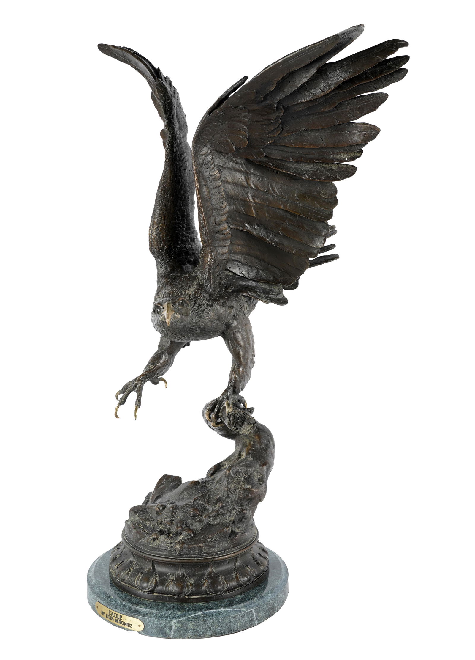 AFTER JULES MOIGNIEZ (1835 - 1894): EAGLE (1 of 10)