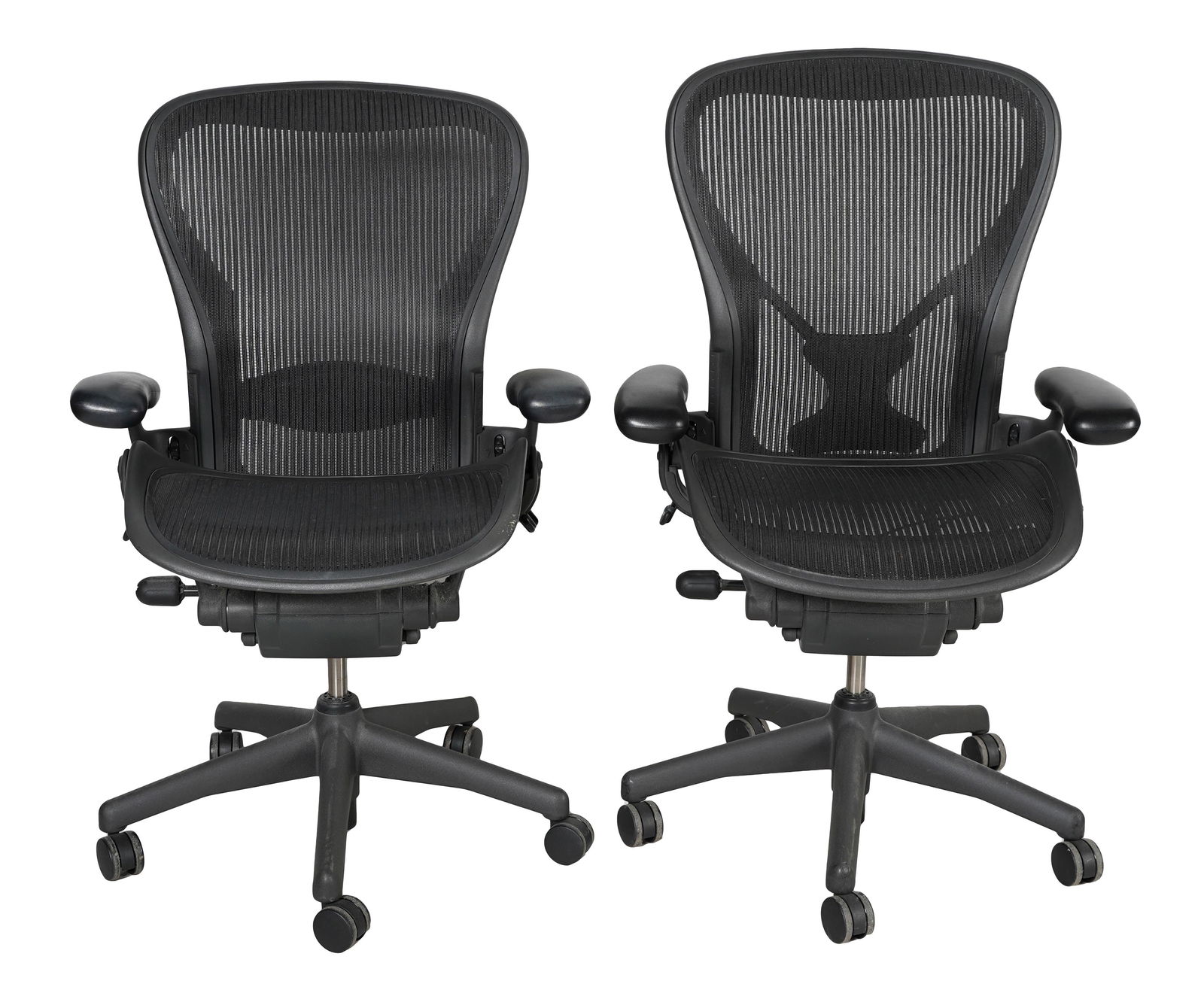PAIR OF HERMAN MILLER AERON OFFICE CHAIRS (1 of 12)