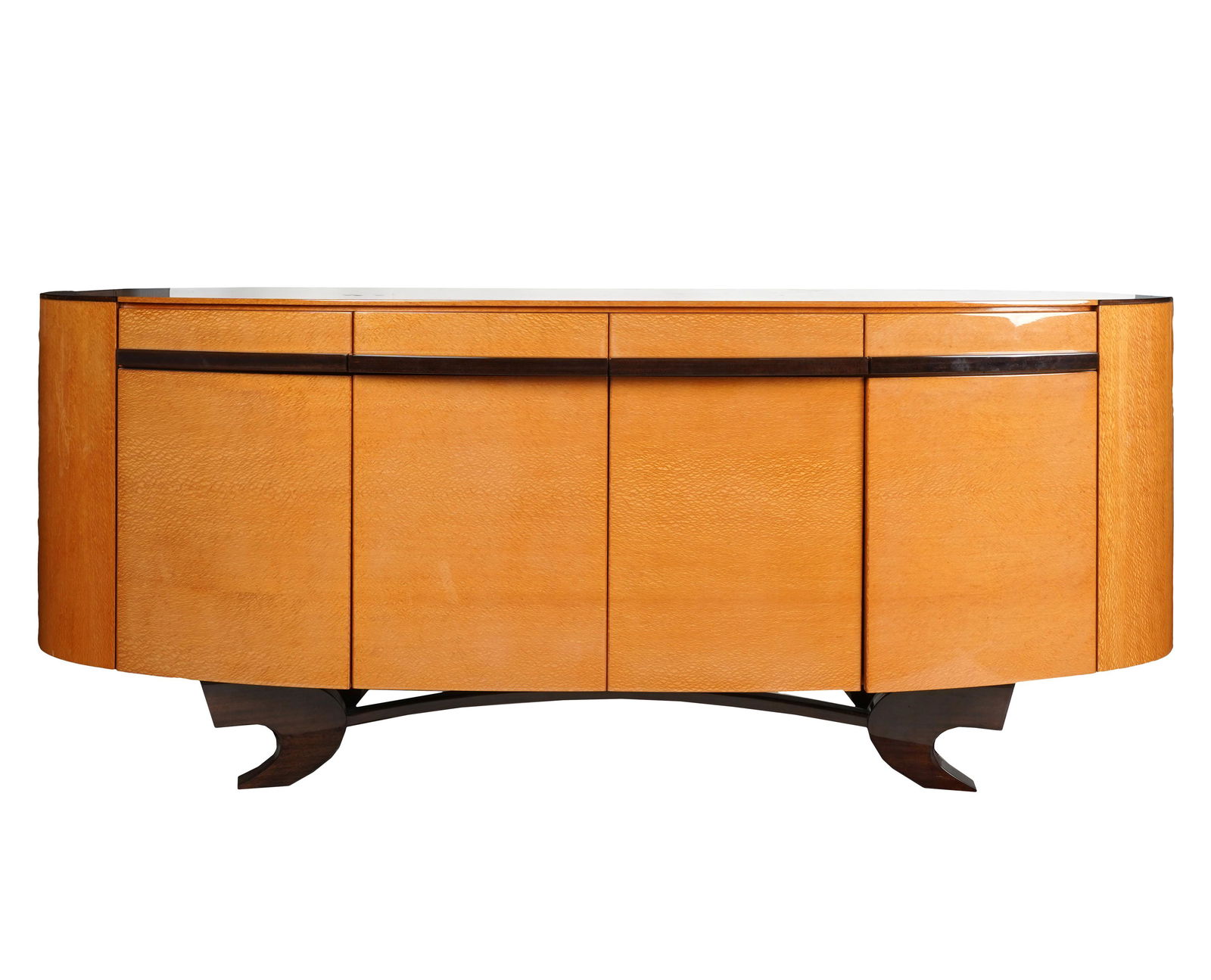 DAKOTA JACKSON "EPOCH" OVAL CREDENZA (1 of 9)
