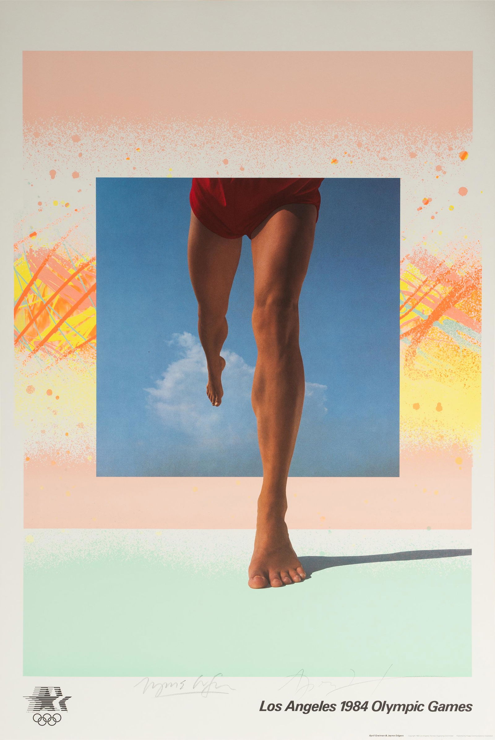 APRIL GREIMAN & JAYME ODGERS (B. 1939): LOS ANGELES 1984 OLYMPIC GAMES (1 of 12)