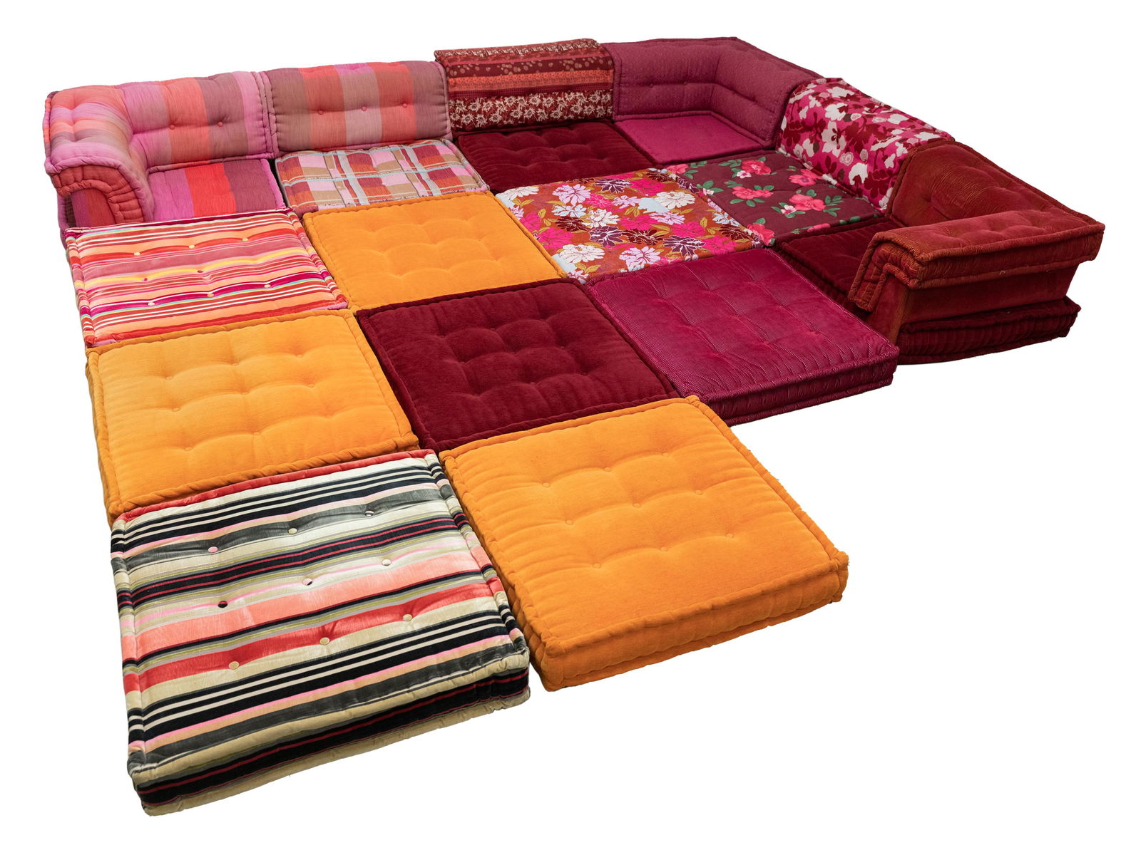 HANS HOPFER / ROCHE BOBOIS "MAH JONG" SOFA (1 of 15)