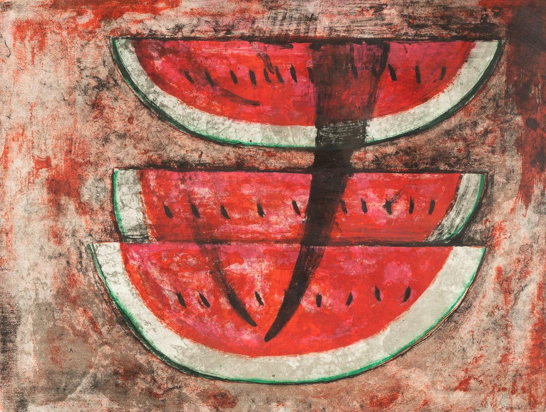 RUFINO TAMAYO (1899 - 1991): SANDIA NO. 1 (WATERMELON) (1 of 17)