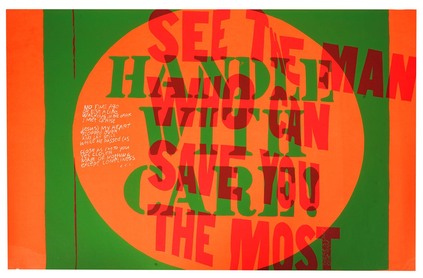 SISTER MARY CORITA KENT (1918 - 1986): HANDLE WITH CARE (1 of 11)