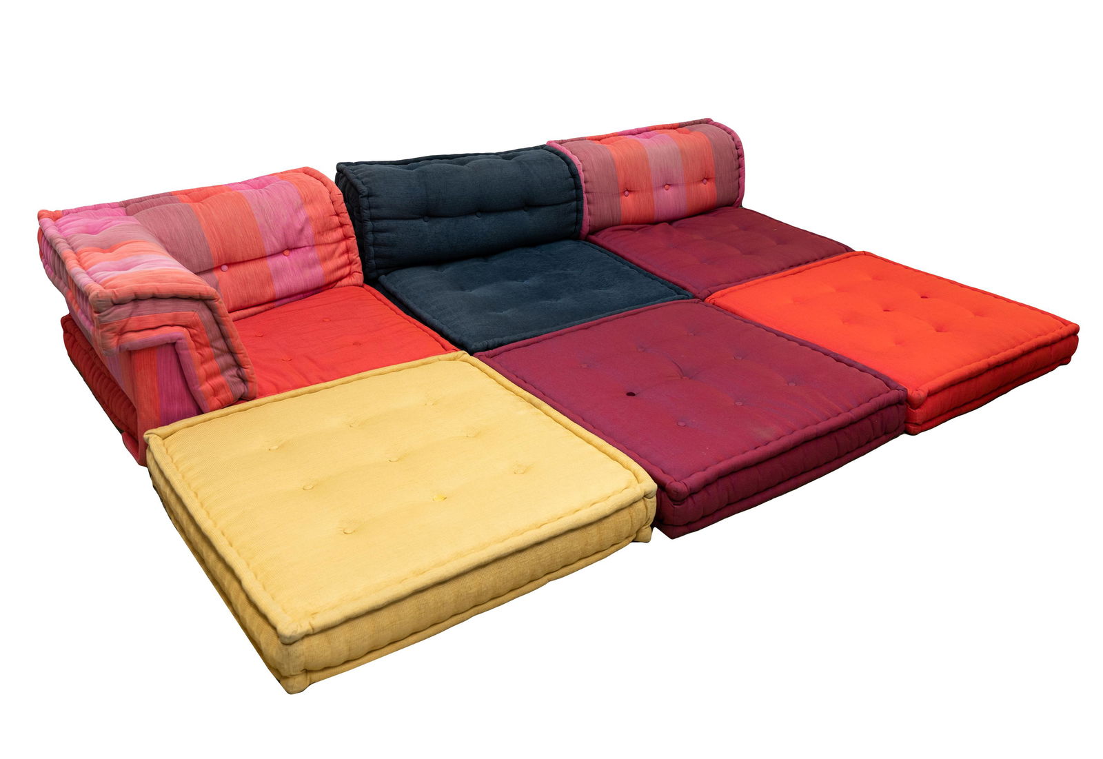 HANS HOPFER / ROCHE BOBOIS "MAH JONG" SOFA (1 of 12)