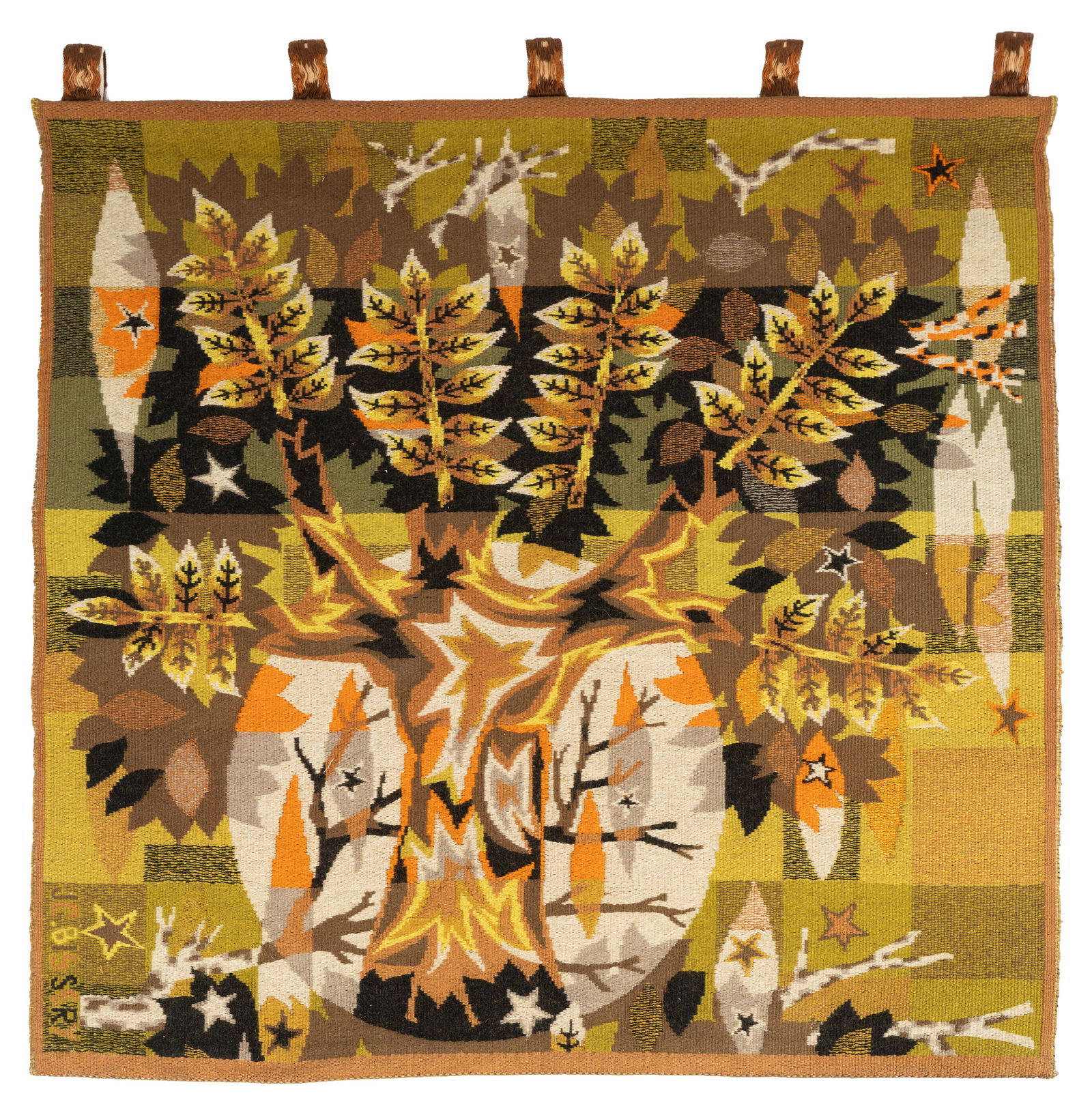 JEAN-CLAUDE BISSERY TAPESTRY WALLHANGING (1 of 9)
