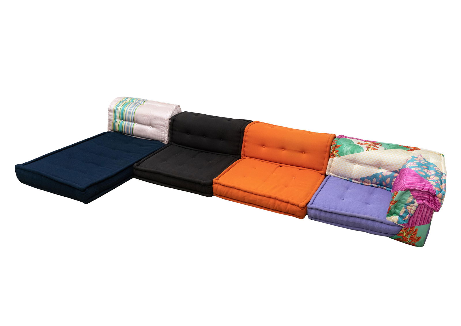 HANS HOPFER / ROCHE BOBOIS "MAH JONG" SOFA (1 of 9)