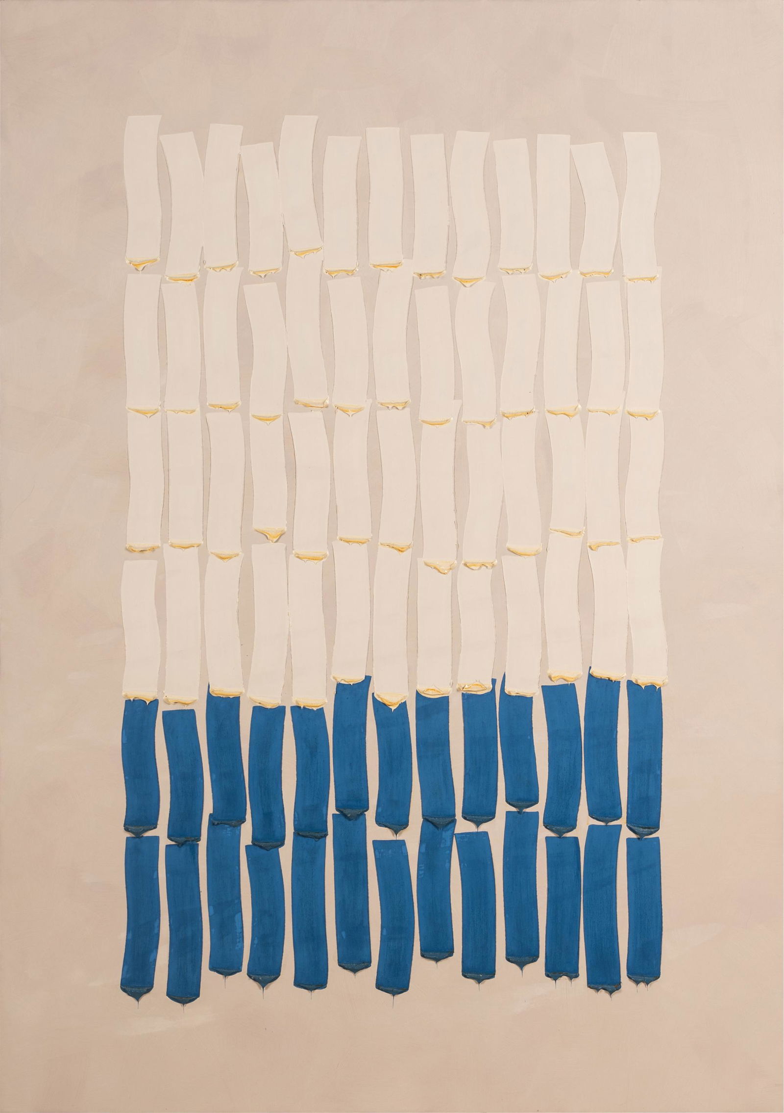 ALEX OLSON (B. 1978): PLACE: 2012; oil on linen, unframed; signed and dated verso; Provenance: Lisa Cooley, New York (label verso); The Estate of Juliet McIver, Los Angeles, CA; 51 x 36 inches