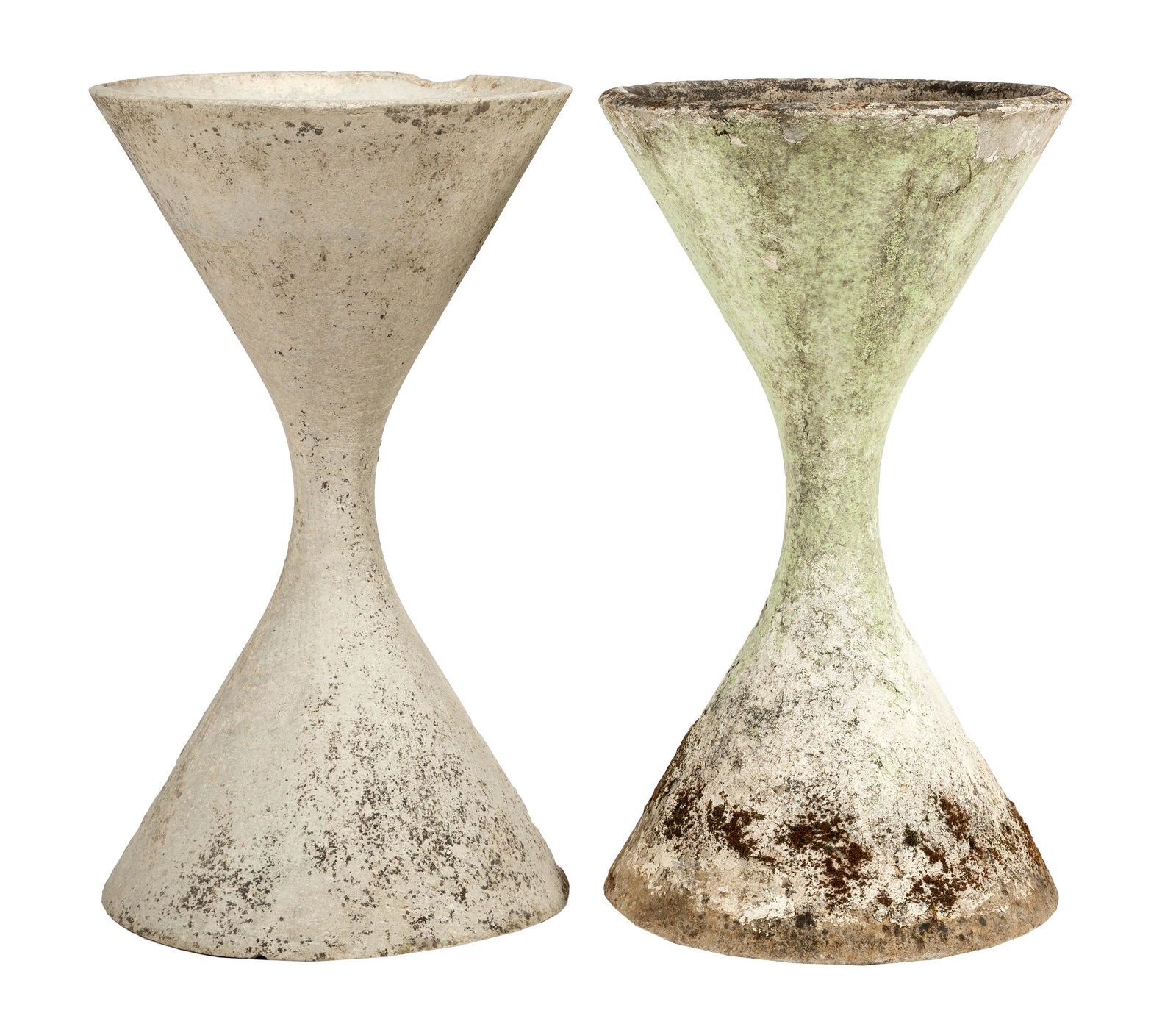 WILLY GUHL (1915 â€“ 2004): TWO "DIABOLO" PLANTERS (1 of 9)