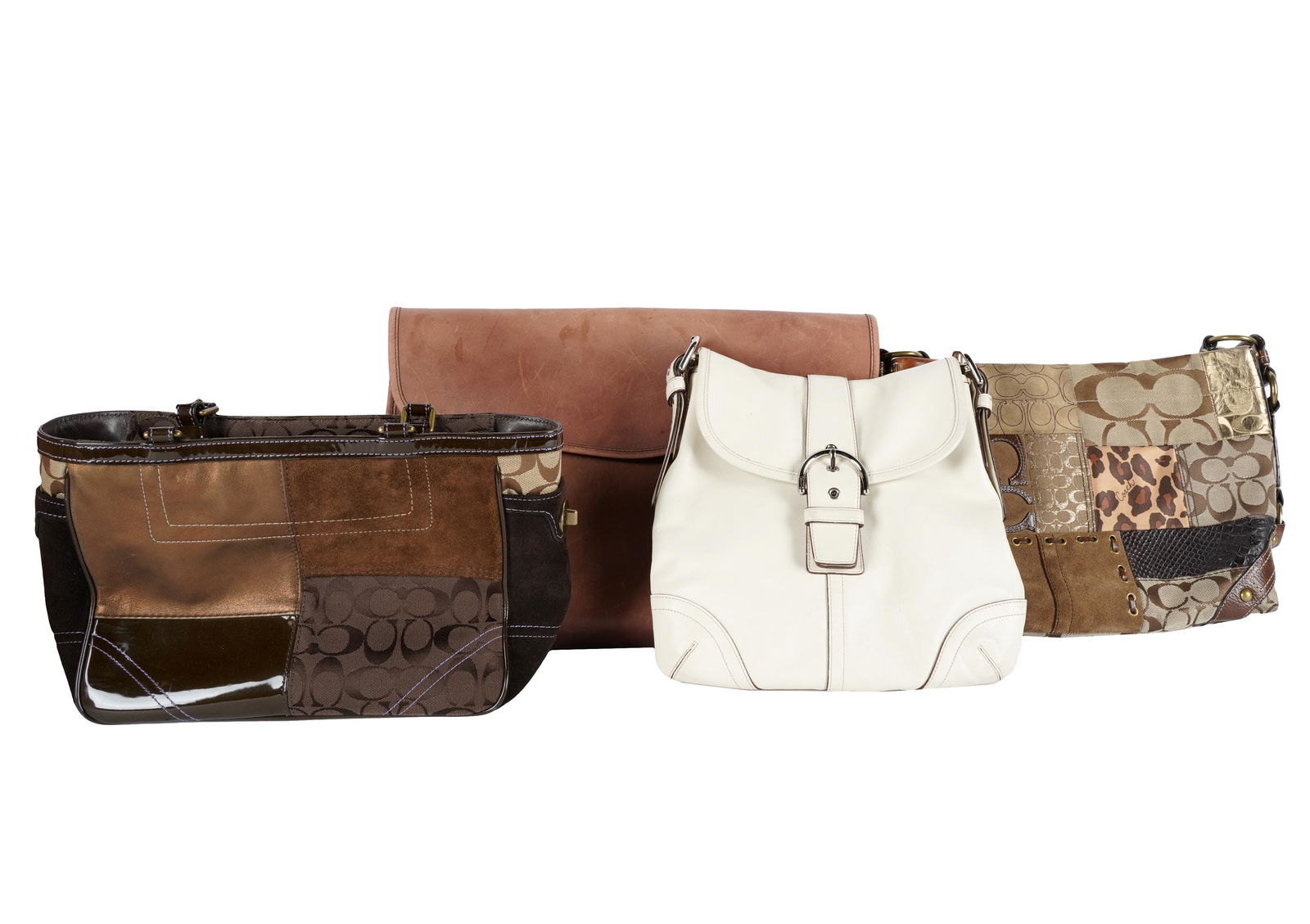 GROUP OF FOUR COACH PURSES (1 of 11)