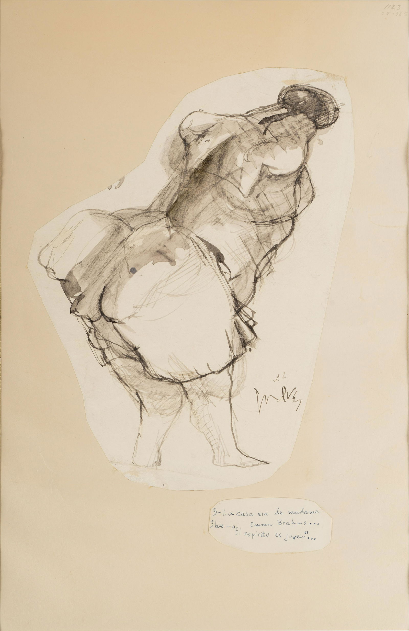 JOSE LUIS CUEVAS (1934 - 2017): LA CASA ERA DE MADAME EMMA BRAHMS (1 of 13)