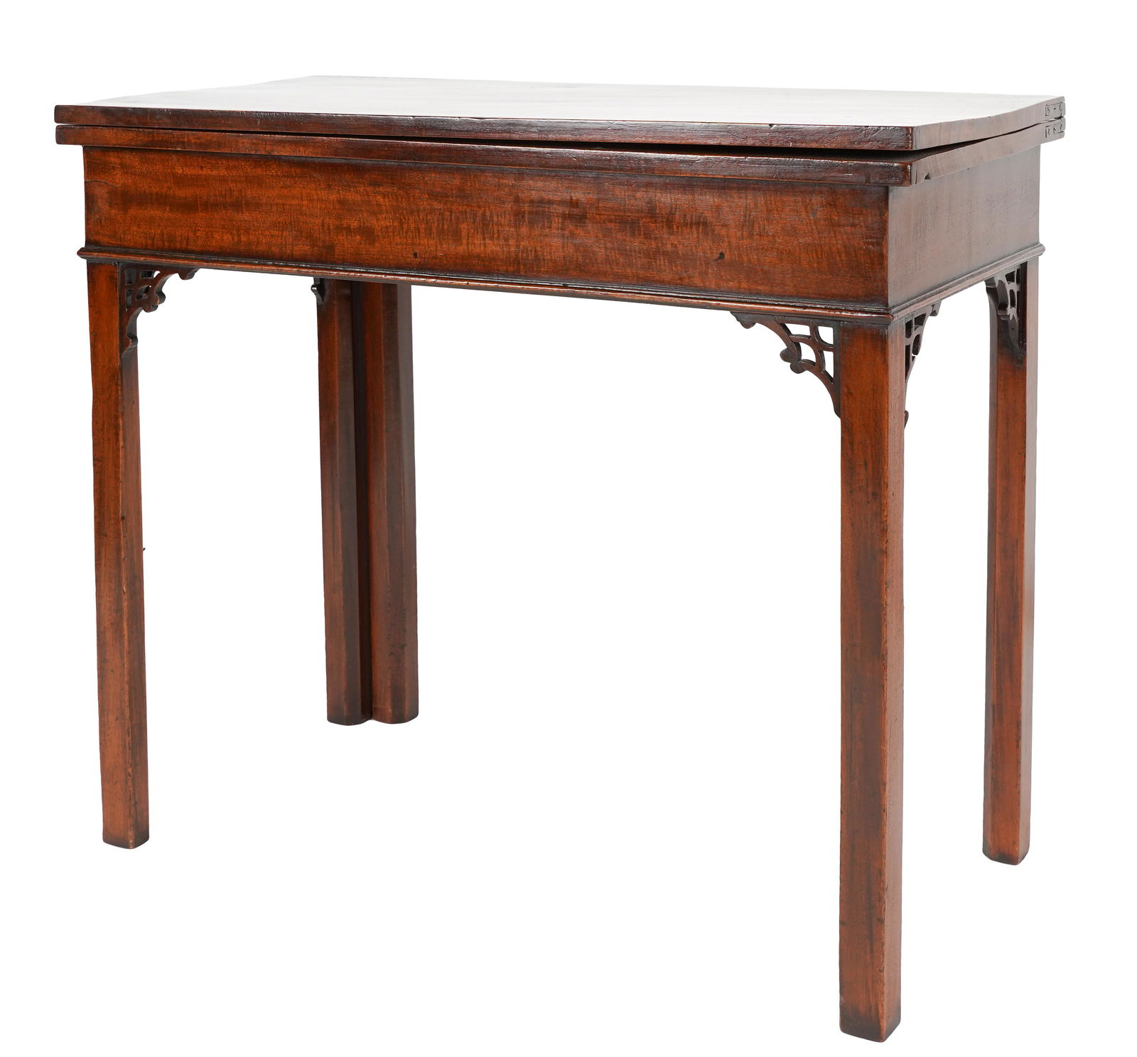 GEORGIAN-STYLE MAHOGANY GATELEG TABLE (1 of 10)