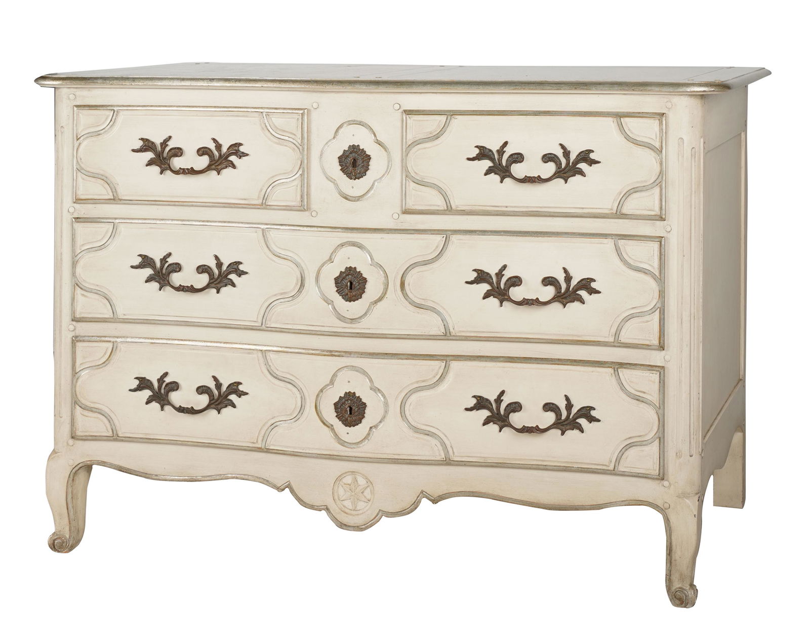 BAKER FURNITURE PAINTED CHEST OF DRAWERS (1 of 11)