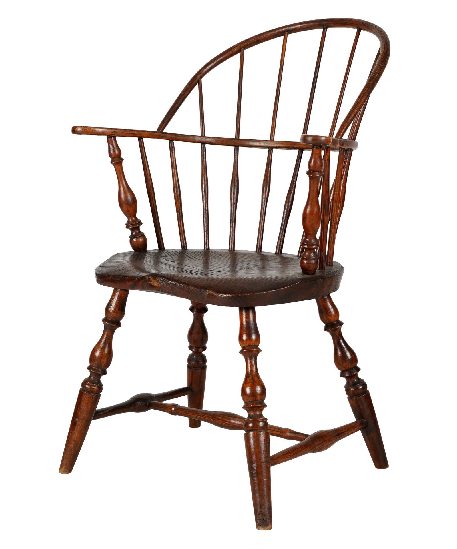 ANTIQUE WINDSOR ARMCHAIR (1 of 9)