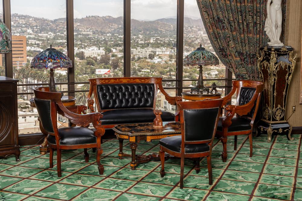 Larry Flynt Empire-Style Four-Piece Salon Suite (1 of 12)