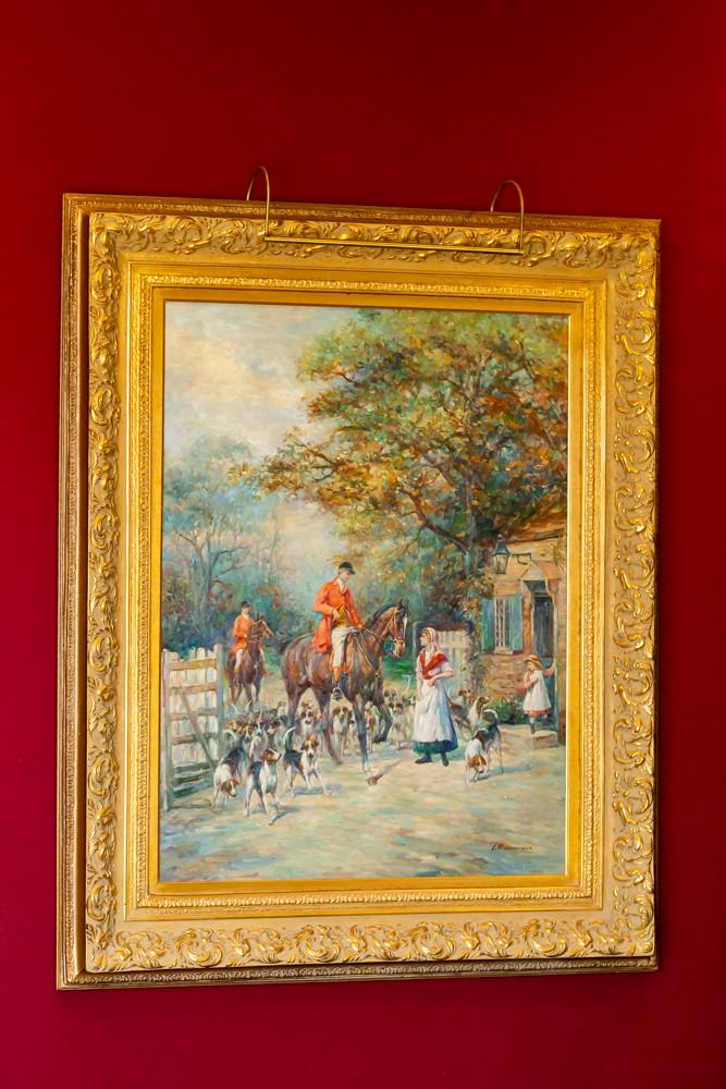 Larry Flynt Large Hunt Scene Landscape (1 of 13)