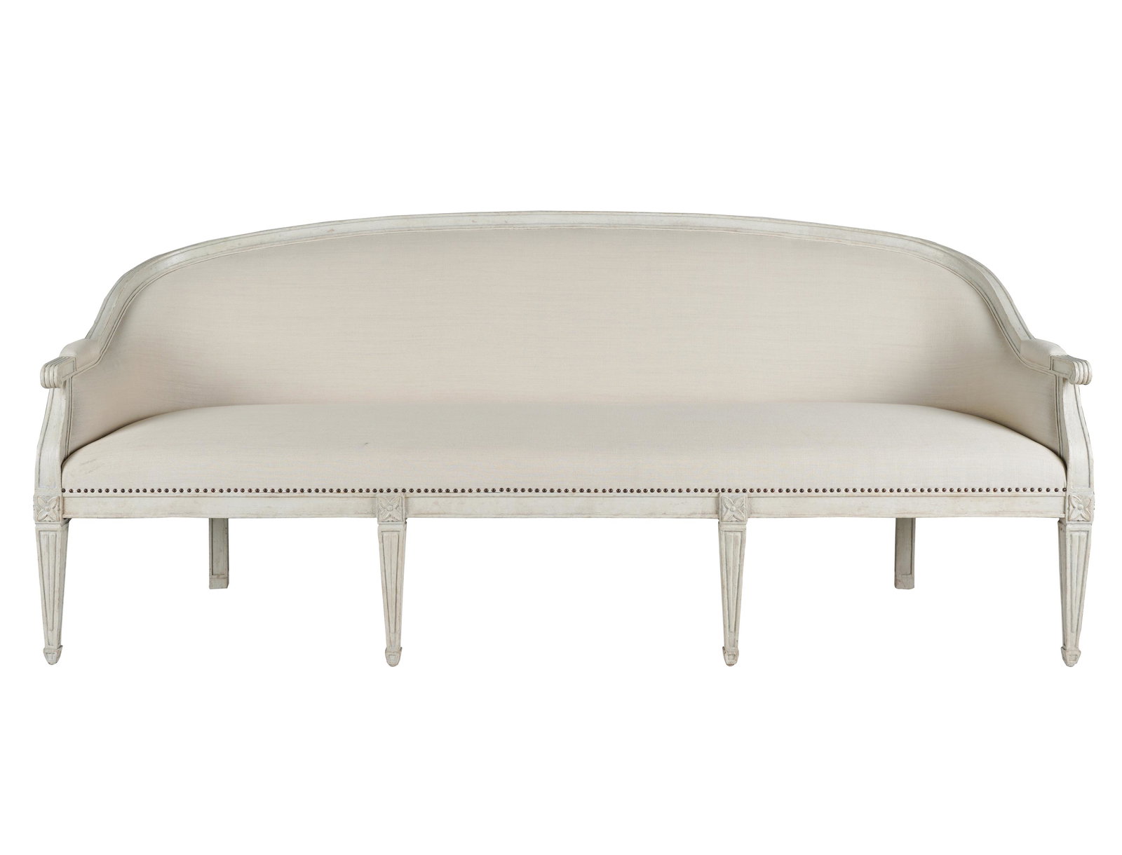 NEOCLASSICAL-STYLE PAINTED SOFA (1 of 10)