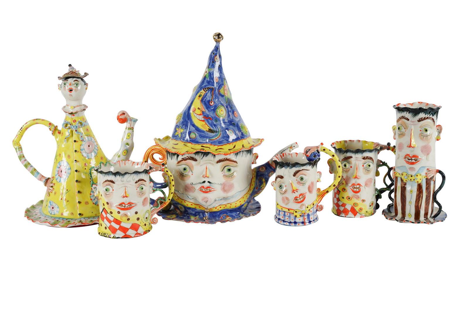 IRINA ZAYTCEVA (B. 1957): GROUP OF FIGURAL PORCELAIN (1 of 15)