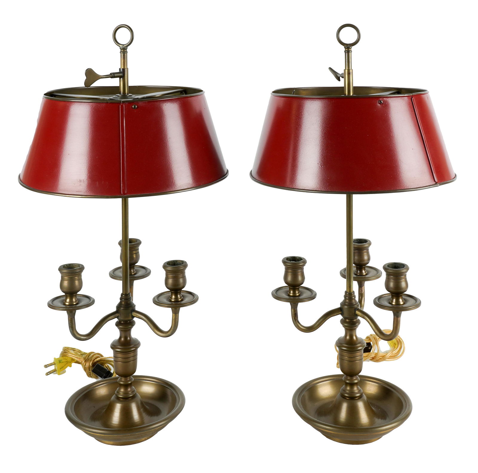 PAIR OF BOUILLOTTE TABLE LAMPS (1 of 16)