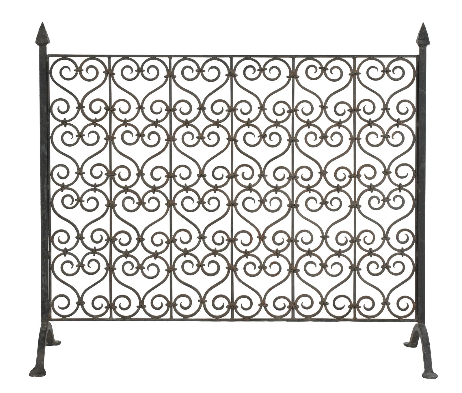 WROUGHT IRON FIRE SCREEN (1 of 9)