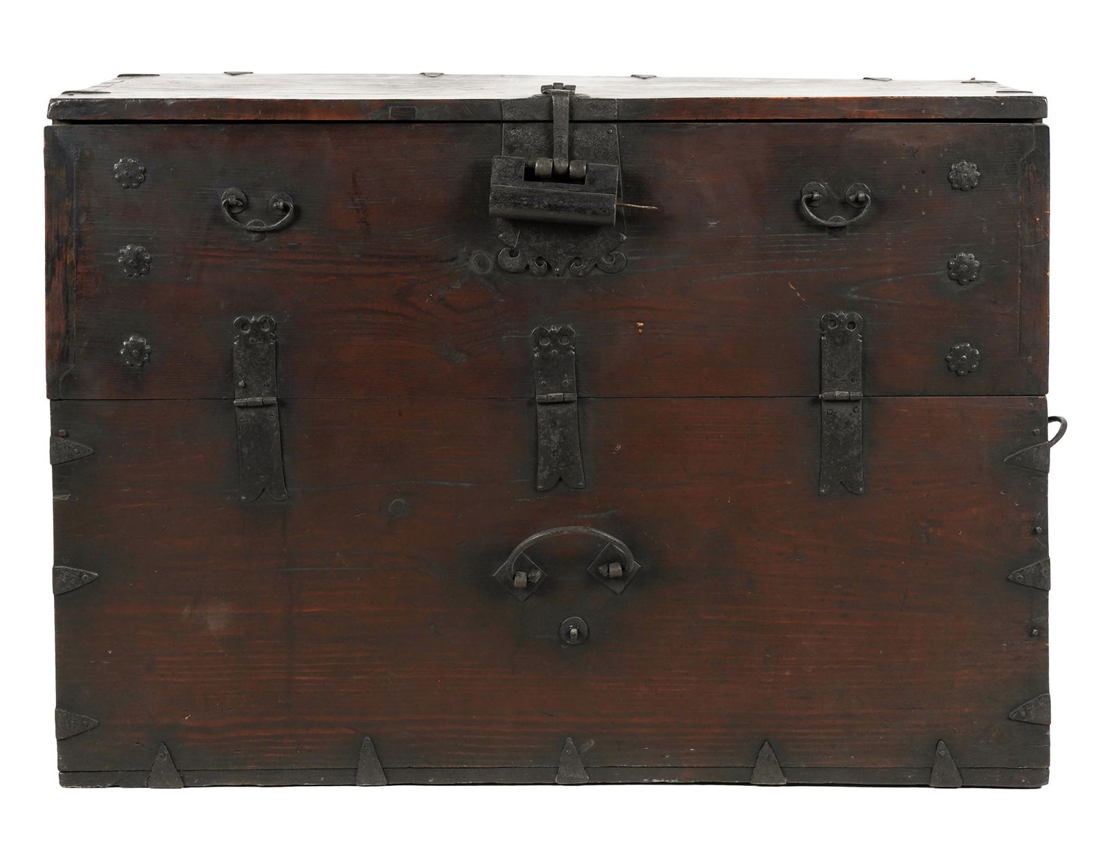 KOREAN IRON-MOUNTED TANSU CHEST (1 of 10)