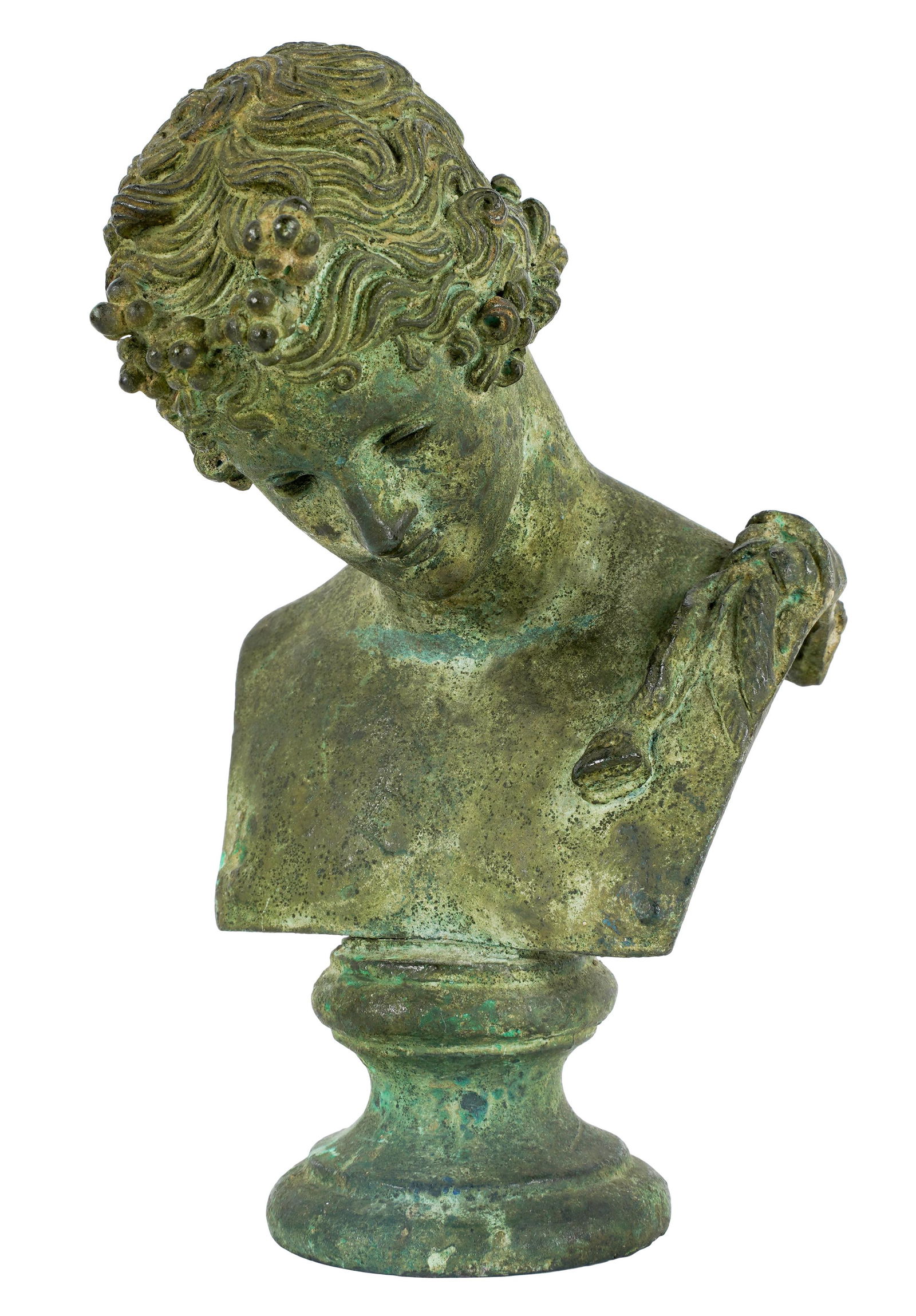 CLASSICAL-STYLE BRONZE BUST (1 of 8)