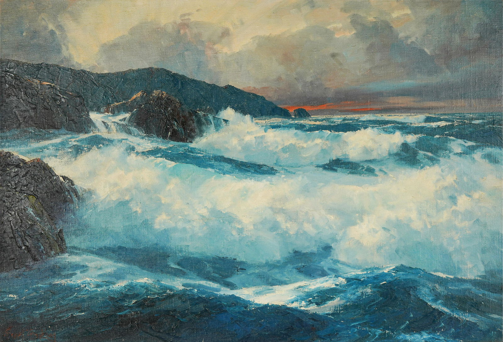 BENNETT BRADBURY (1914 - 1991): WINTERSET (1 of 16)