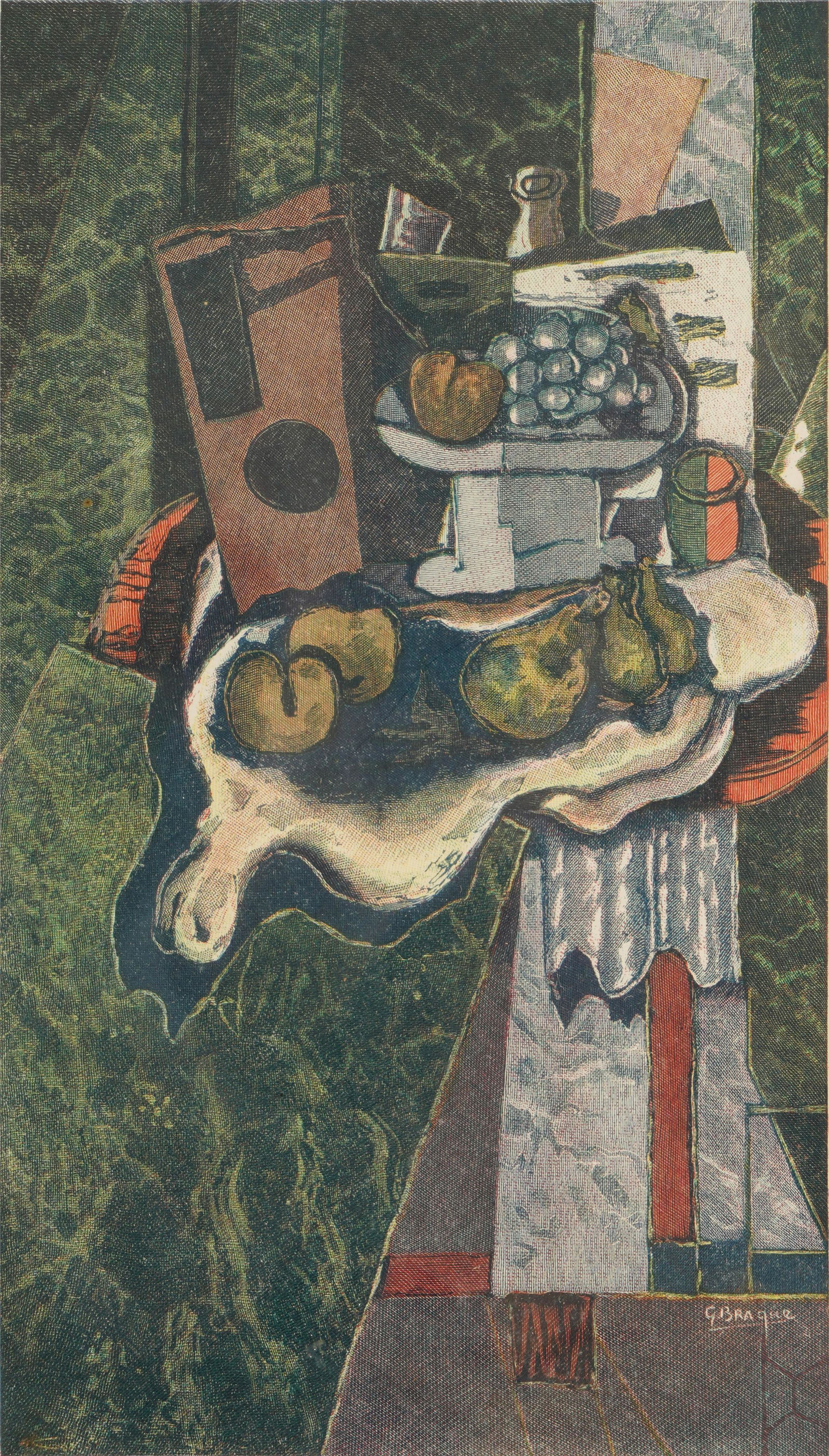 GEORGES BRAQUE (1882 - 1963): NATURE MORTE (1 of 9)