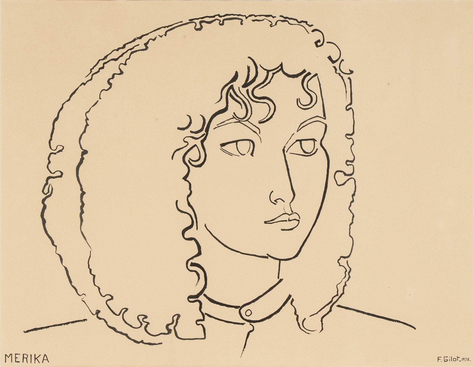 FRANCOISE GILOT (B. 1921): MERIKA (1 of 14)