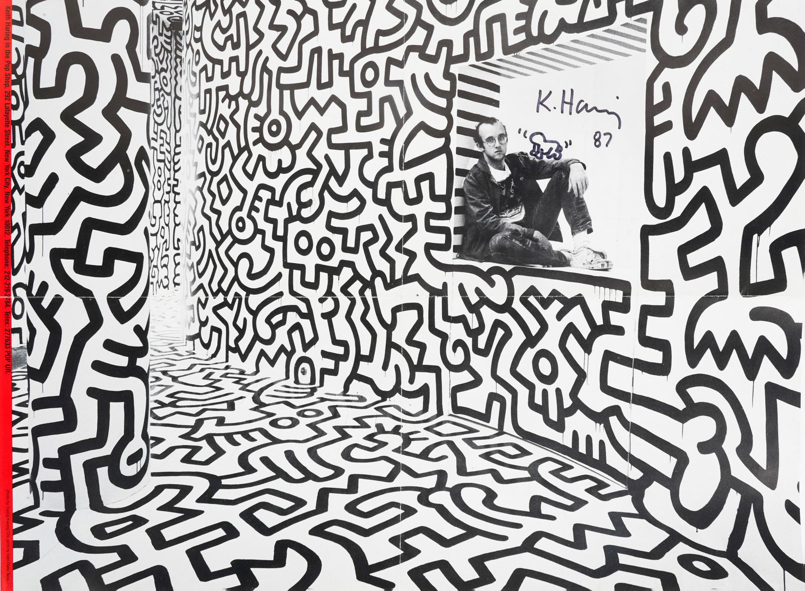 Keith Haring (American 1958-1990): Pop Shop (1 of 8)