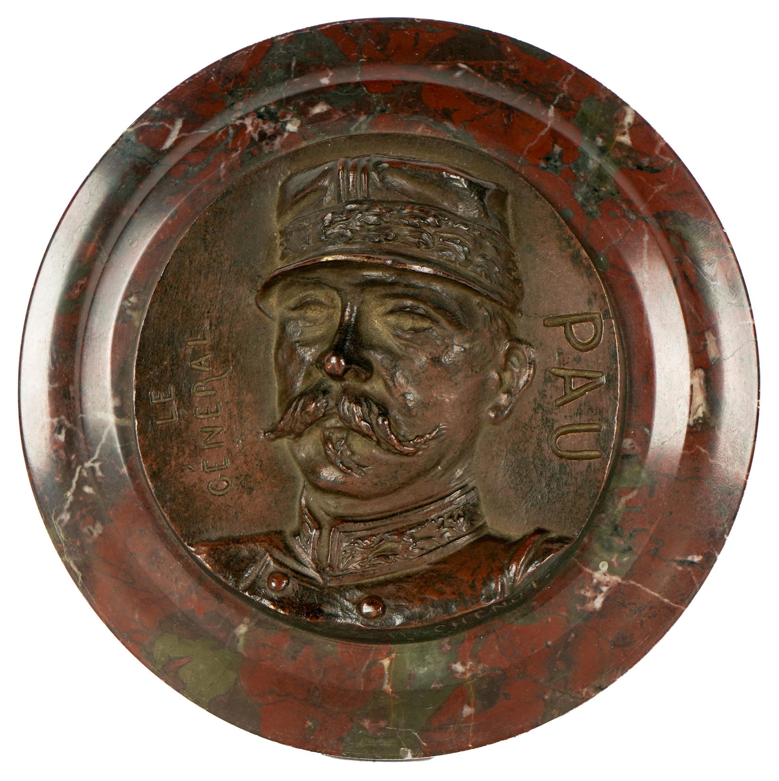 French Bronze Relief Plaque (1 of 8)