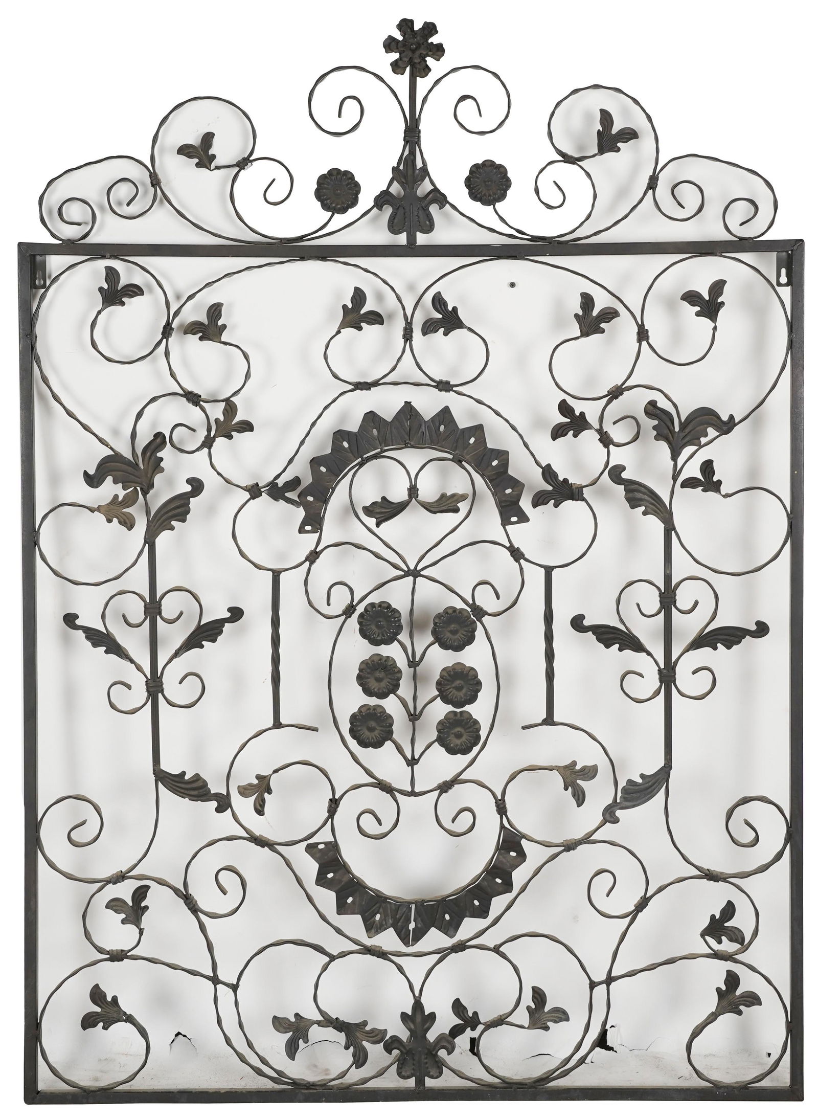 Decorative Iron Panel (1 of 9)